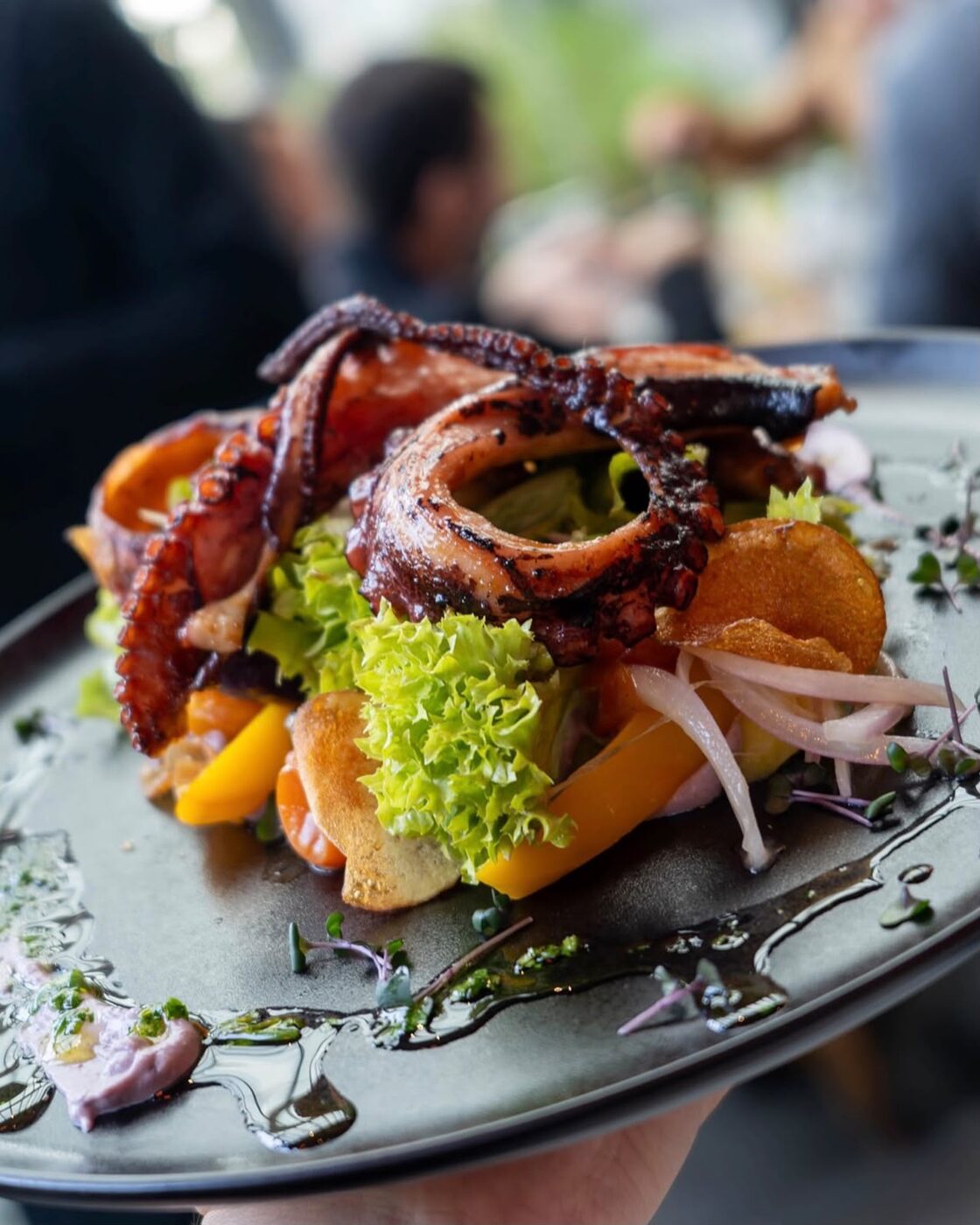 Pulpo a la parrilla