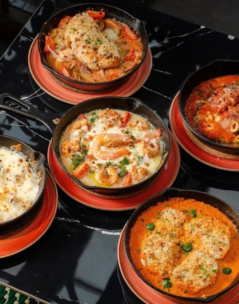 Cazuelas de mariscos