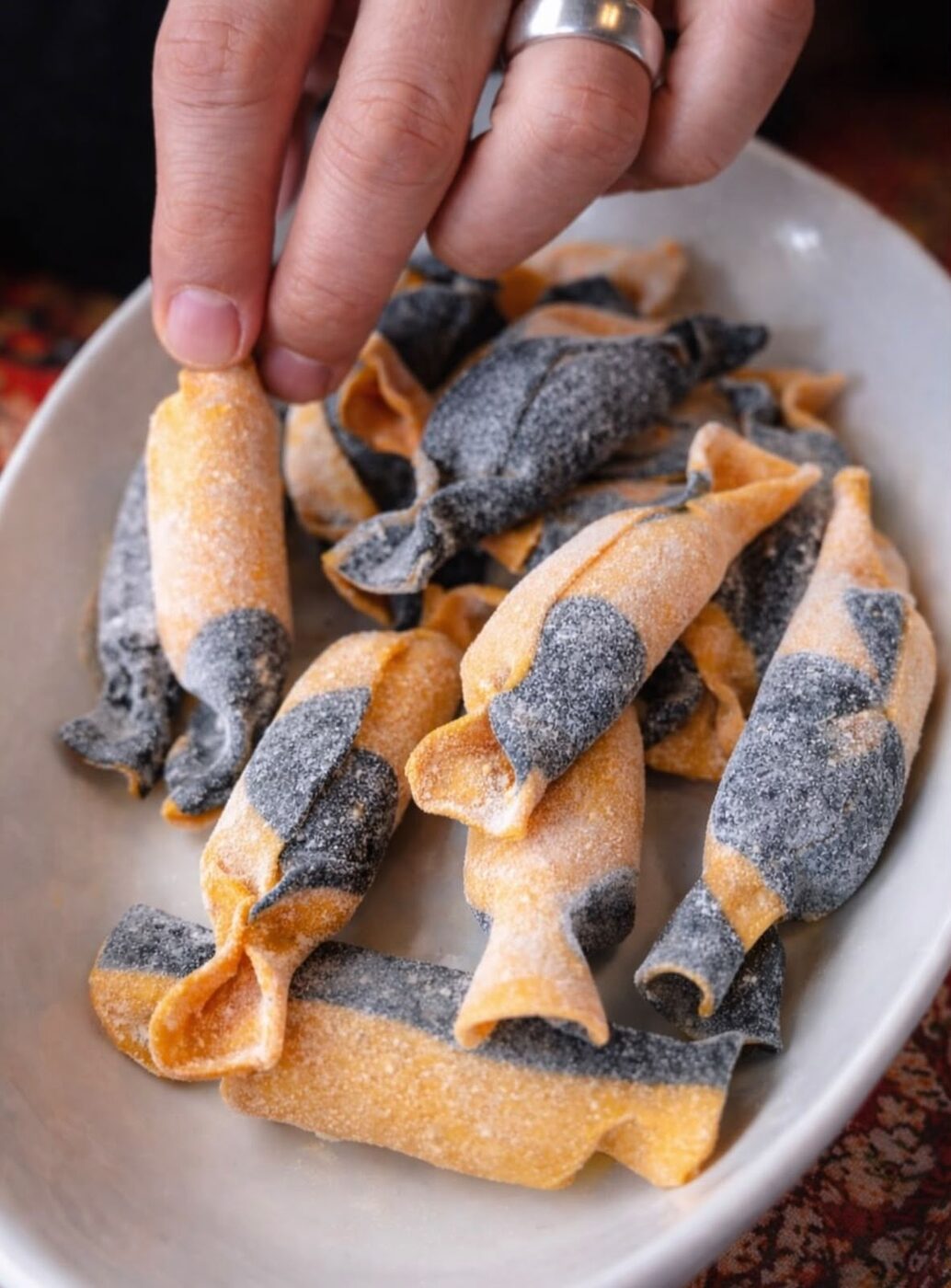 Pasta rellena de autor